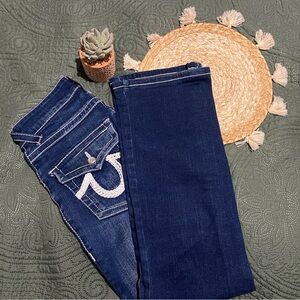 True Religion Blue Skinny Jeans Premium Denim